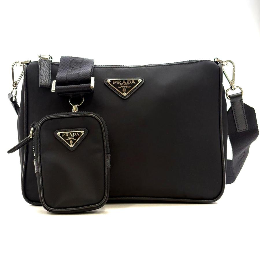 PRADA（プラダ） Re-Nylon ショルダーバッグ 2VH113 メンズ【中古