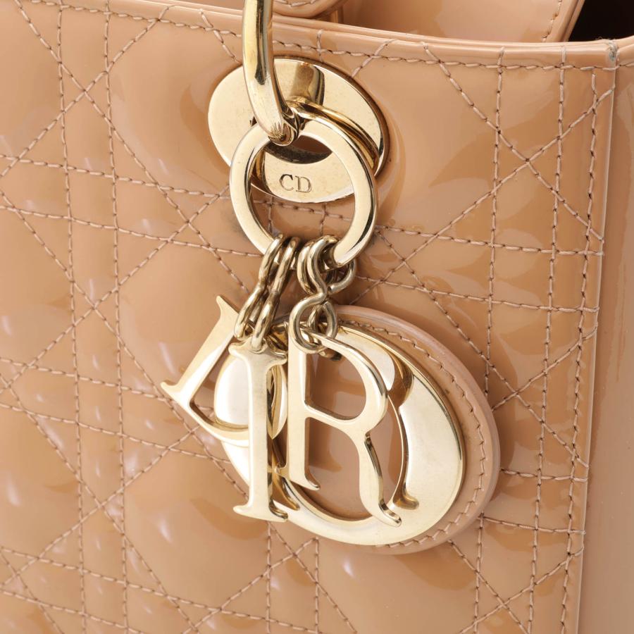 ディオール レディディオール カナージュ ハンドバッグ ミディアム レザー Dior ディオール カナージュ レディディオールミディアムハンドバッグ