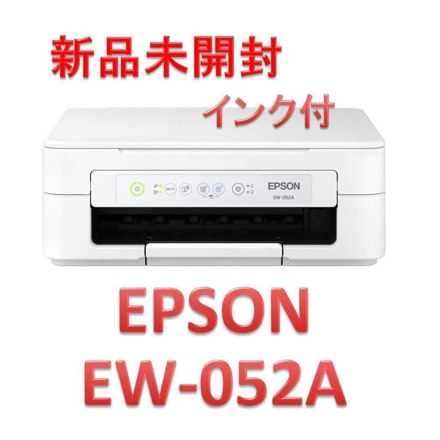 正規インク4色セット⊕EPSON EW-052A 複合機コピー機〆プリンター本体-