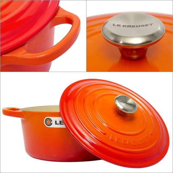 ル・クルーゼ 両手鍋 SIGNATURE ココットロンド 24cm つまみシルバー Le Creuset｜daily-3｜04