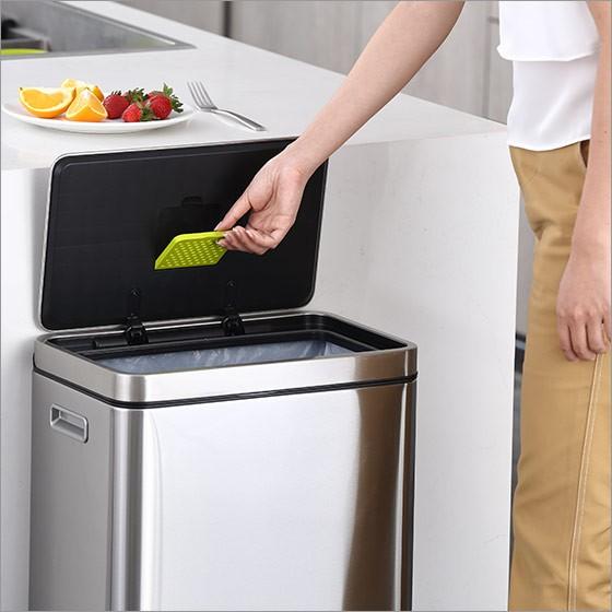 EKO ゴミ箱 45L Xキューブステップビン シルバー_1