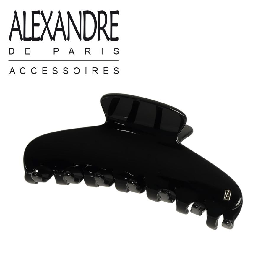 アレクサンドル ドゥ パリ クリップ ブラック ACCL-7706-N まとめ髪 ALEXANDRE DE 大きめ PARIS 84％以上節約 新しいブランド