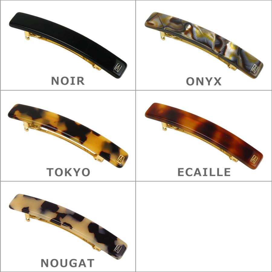 アレクサンドル ドゥ パリ バレッタ Basic Classique Barrette 6cm AA6-735 ALEXANDRE DE PARIS シンプル ブランド｜daily-3｜08