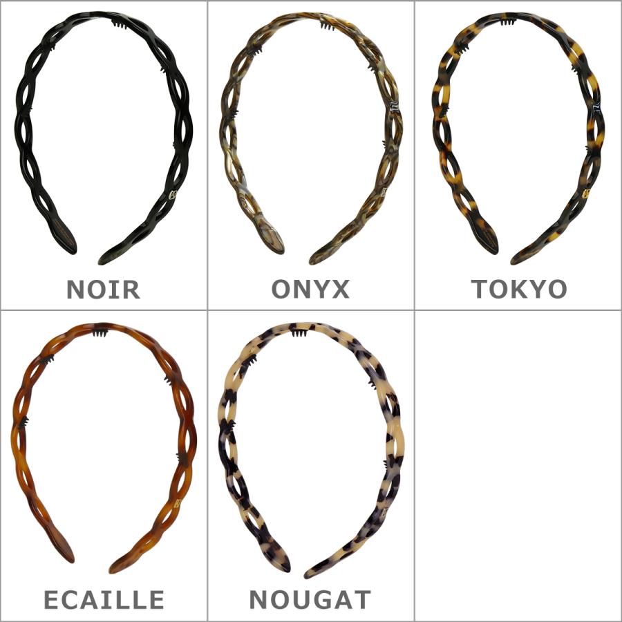 【並行輸入品】アレクサンドルドゥパリ カチューシャ ヘアアクセサリー SERRE TETE ANNEAUX ALEXANDRE DE PARIS AHB-1573 髪留め レディースの画像