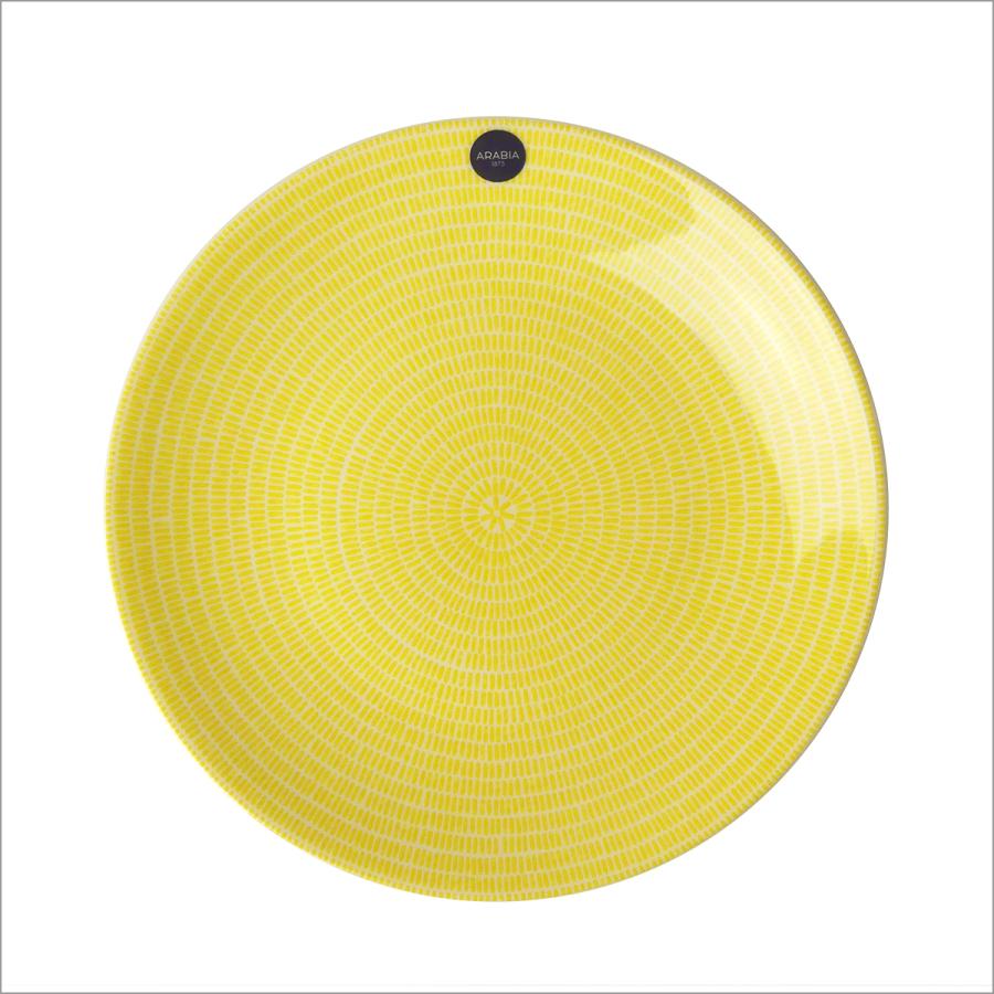 ARABIA Avec アベック プレート 24cm 3枚セット 廃盤 旧ロゴ ARABIA Avec アベック プレート 24cm 3枚セット 廃盤 旧ロゴ