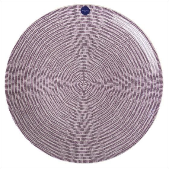 24h アベック 【並行輸入品】アラビア プレート 26cm パープル Arabia