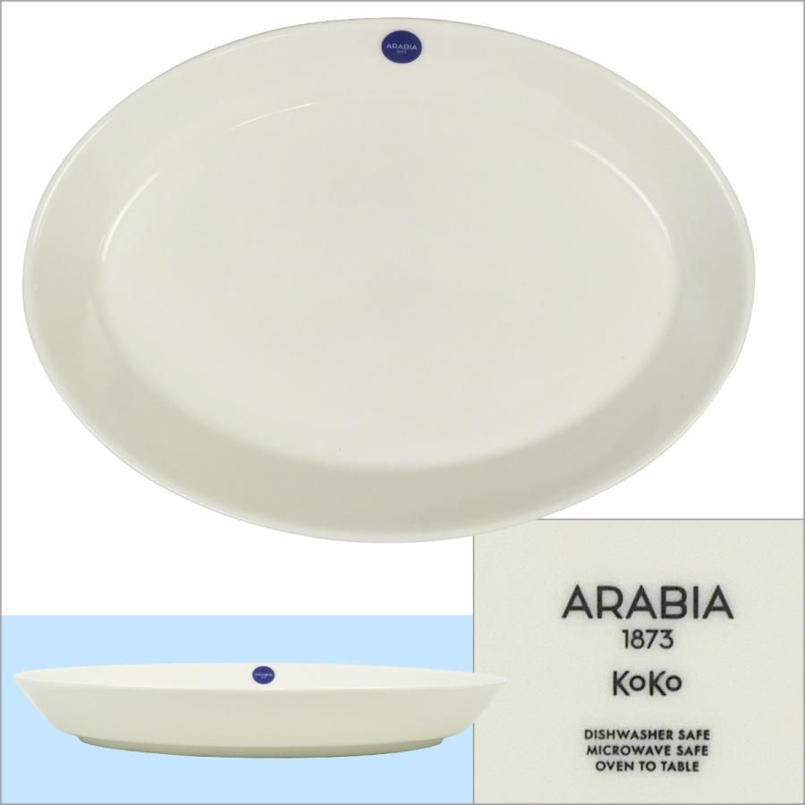ARABIA 【並行輸入品】アラビア ココ オーバルプレート18×26