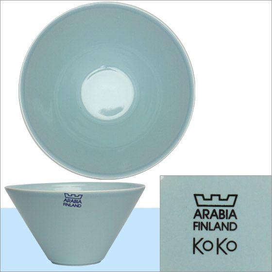 ARABIA（アラビア） 【並行輸入品】アラビア ココ ボウル 500ml アクア