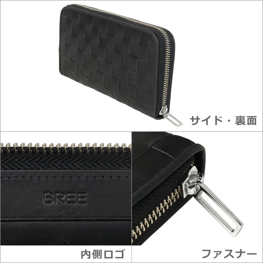 BREE（ブリー） 【並行輸入品】BREE ラウンドファスナー長財布 小銭