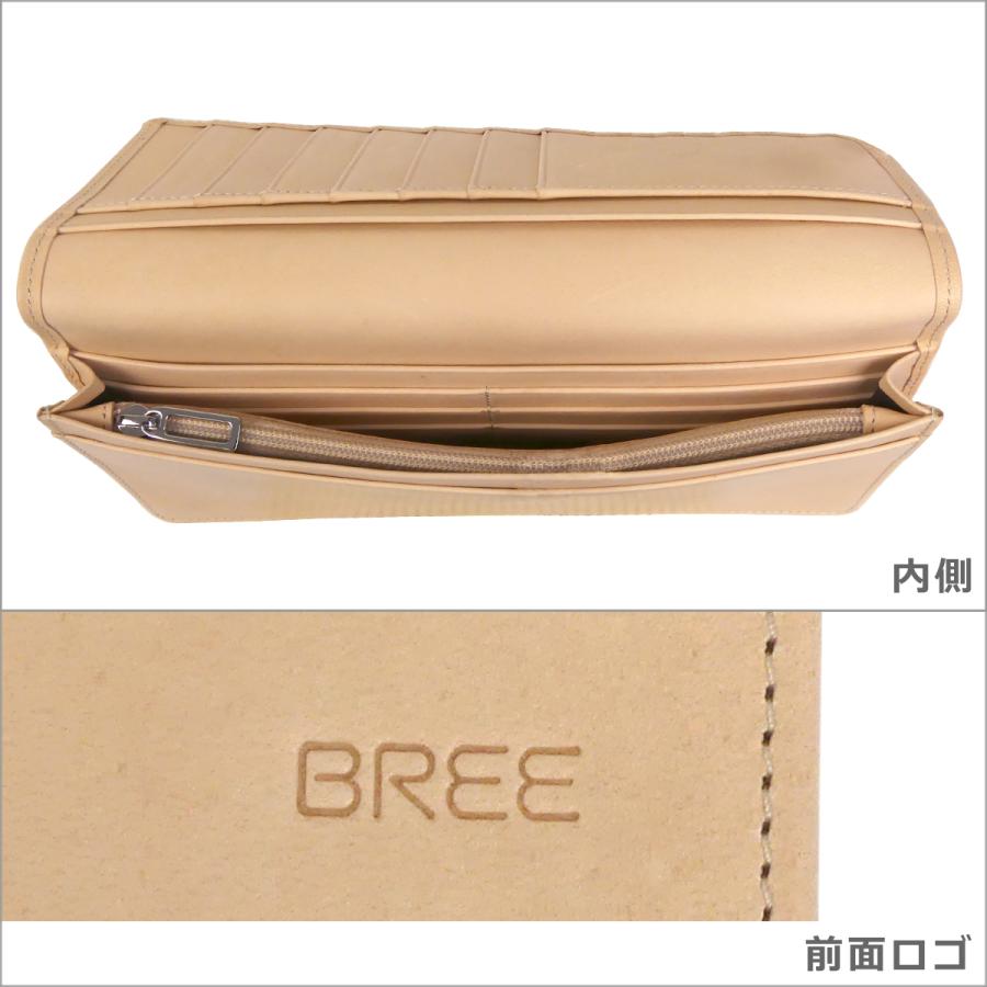 BREE（ブリー） 【並行輸入品】BREE レザー 二つ折り長財布小銭入れ