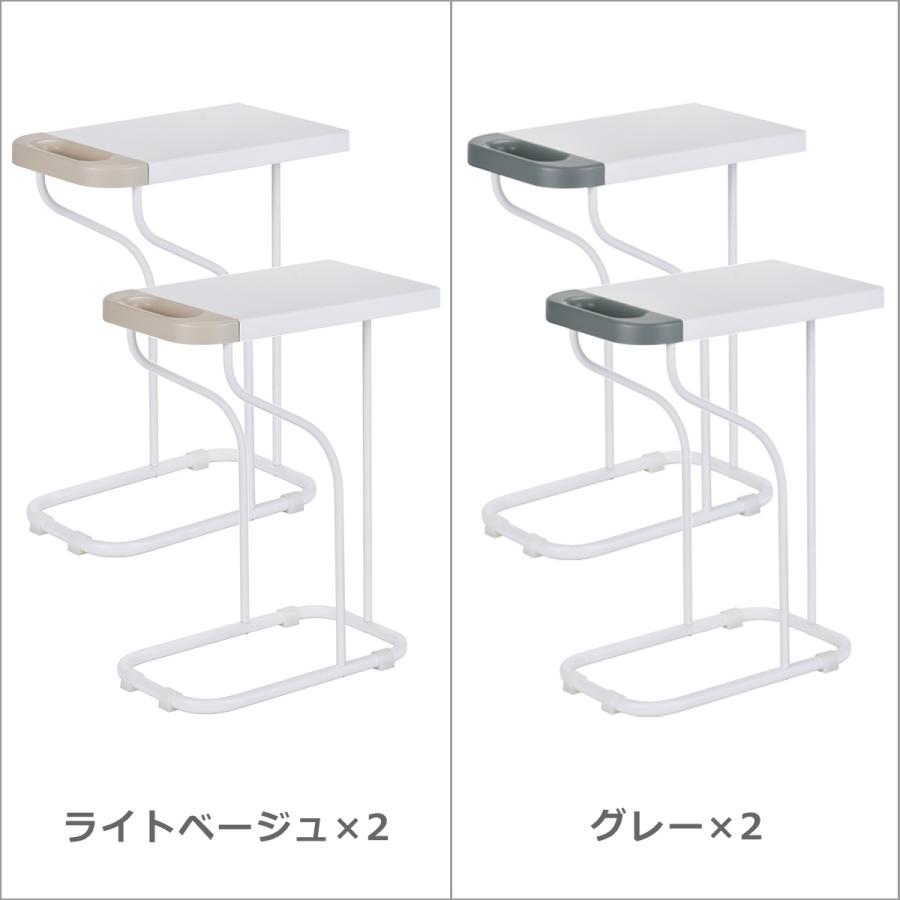 be worth style fillete リサイクルスタンド 2個セット 天板付き
