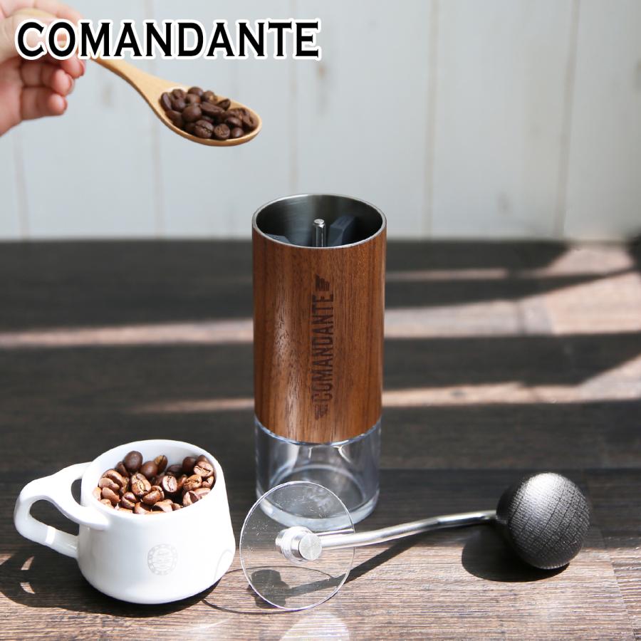【並行輸入品】コマンダンテ C40 MK4 コーヒーグラインダー バージニアウォールナット コーヒーミル 手動 ニトロブレード 手挽きコーヒーミル COMANDANTE の商品画像
