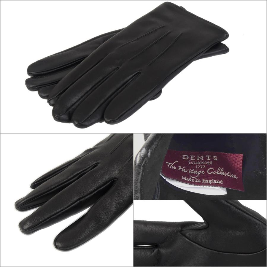 DENTS（デンツ） 【並行輸入品】デンツ ヘアシープ 手袋 メンズ レザー