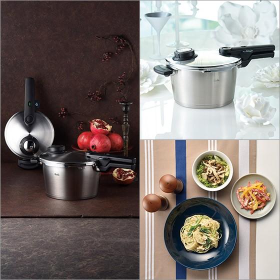Fissler フィスラー 圧力鍋 コンフォート プラス6L (蒸し器 Fissler フィスラー 圧力鍋 コンフォート プラス6L (蒸し器