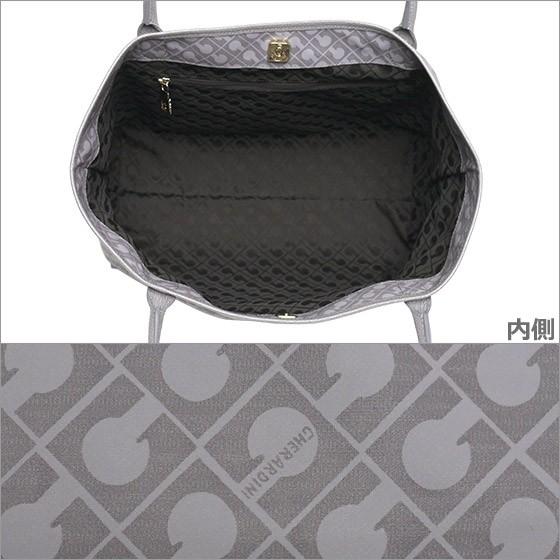 ゲラルディーニ グレー ソフティ 大容量 トートバッグ ゲラルディーニ GHERARDINI トートバッグ （グレー） -靴