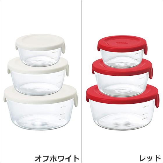 Hario ハリオ 耐熱ガラス製保存容器丸3個セット Har4032 Daily 3 Com 通販 Yahoo ショッピング