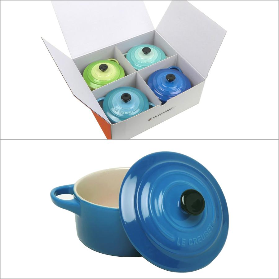 Le Creuset ル・クルーゼ ルクルーゼ ミニココット 10cm 4個 Le Creuset ル・クルーゼ ルクルーゼ ミニココット 10cm 4個