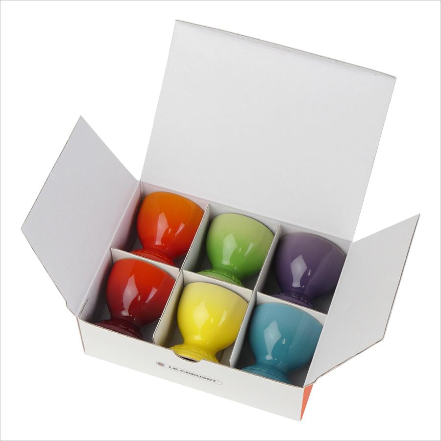 asuka⭐︎です。ルクルーゼ エッグスタンド 3色　6個セット Le Creuset ル・クルーゼ ルクルーゼ エッグスタンド（エッグ
