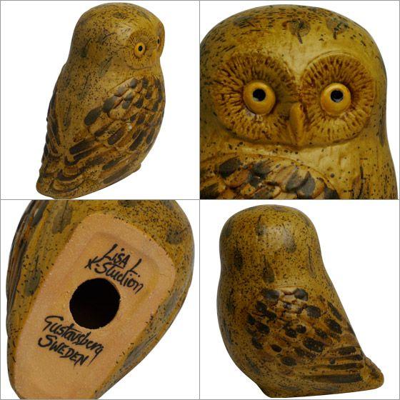 リサラーソン フクロウ 置物 Lisa Larson Figurines Owl 鳥 Lis2103 Daily 3 Com 通販 Yahoo ショッピング