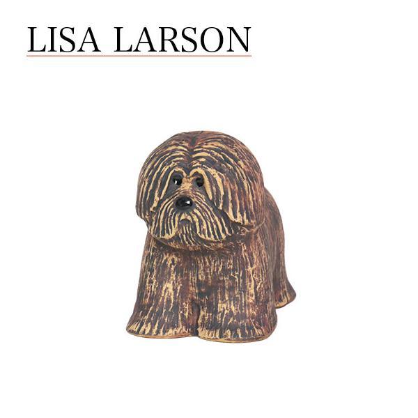 リサラーソン 置物 犬 ミニケンネル ルーファス シープドッグ 北欧インテリア 雑貨 干支 オブジェ Lisa Larson リサ ラーソン 正規販売店