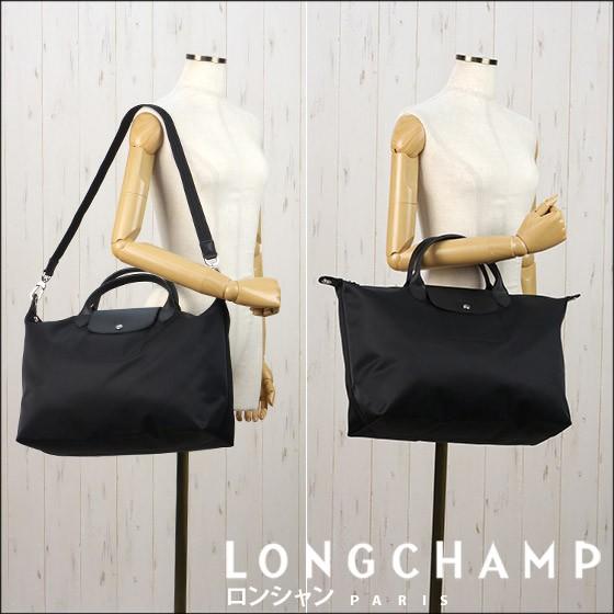 ロンシャン　LONGCHAMP ルプリアージュネオ　ル·プリアージュ·ネオ LONGCHAMP - ロンシャン プリアージュ ネオ S ライトグレーの