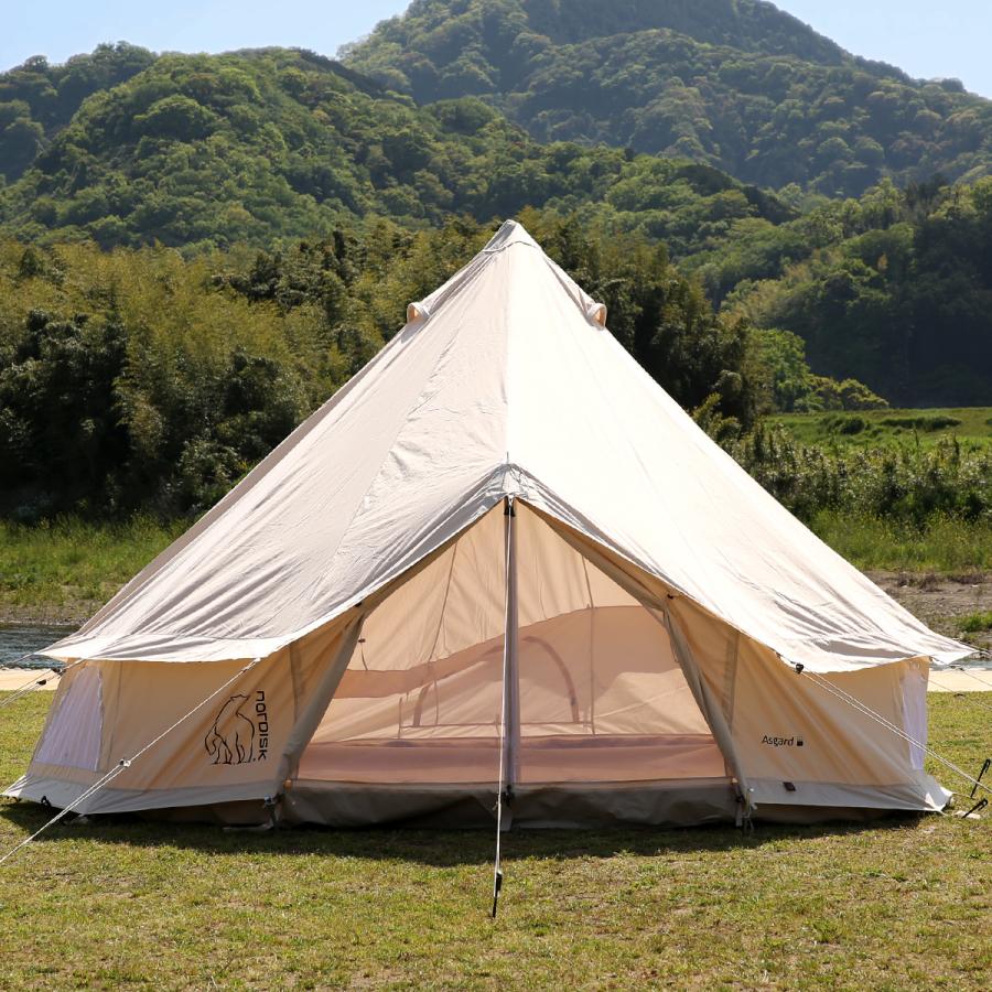 ノルディスク アスガルド 12.6 ベーシックコットンテント ライトベージュ 142023 Basic Cotton Tent Nordisk Asgard 12.6｜daily-3｜05