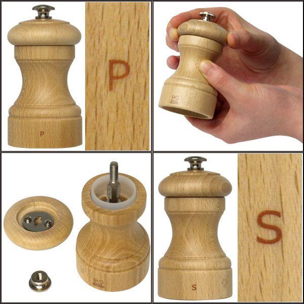 PEUGEOT（プジョー） ビストロ 白木 セット（ペッパーミル・ソルトミル
