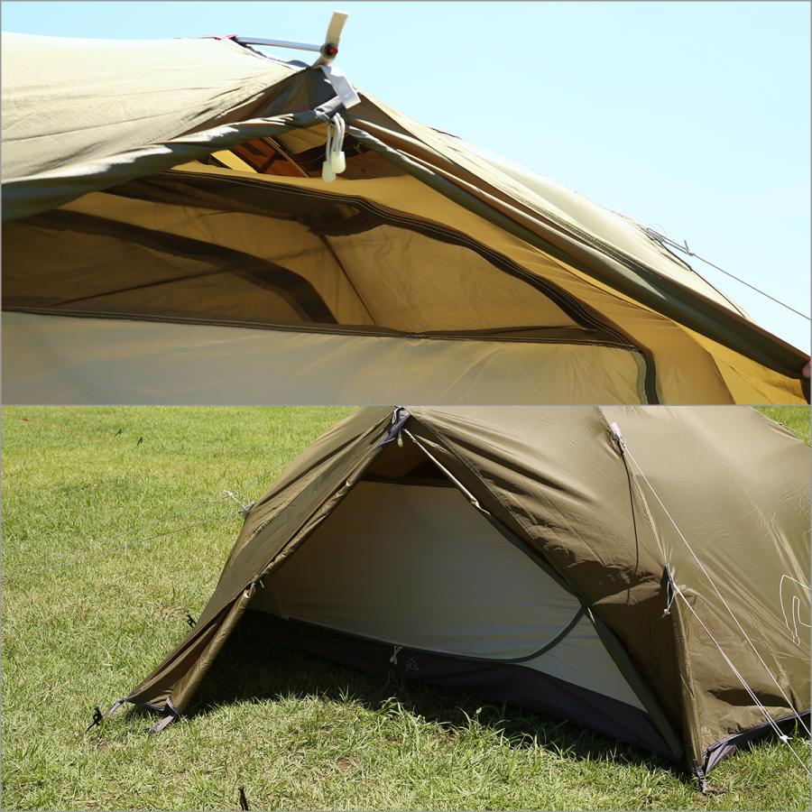 ローベンス Lodge 2（ロッジ2）２人用テント ドーム型 130256 トレイル 