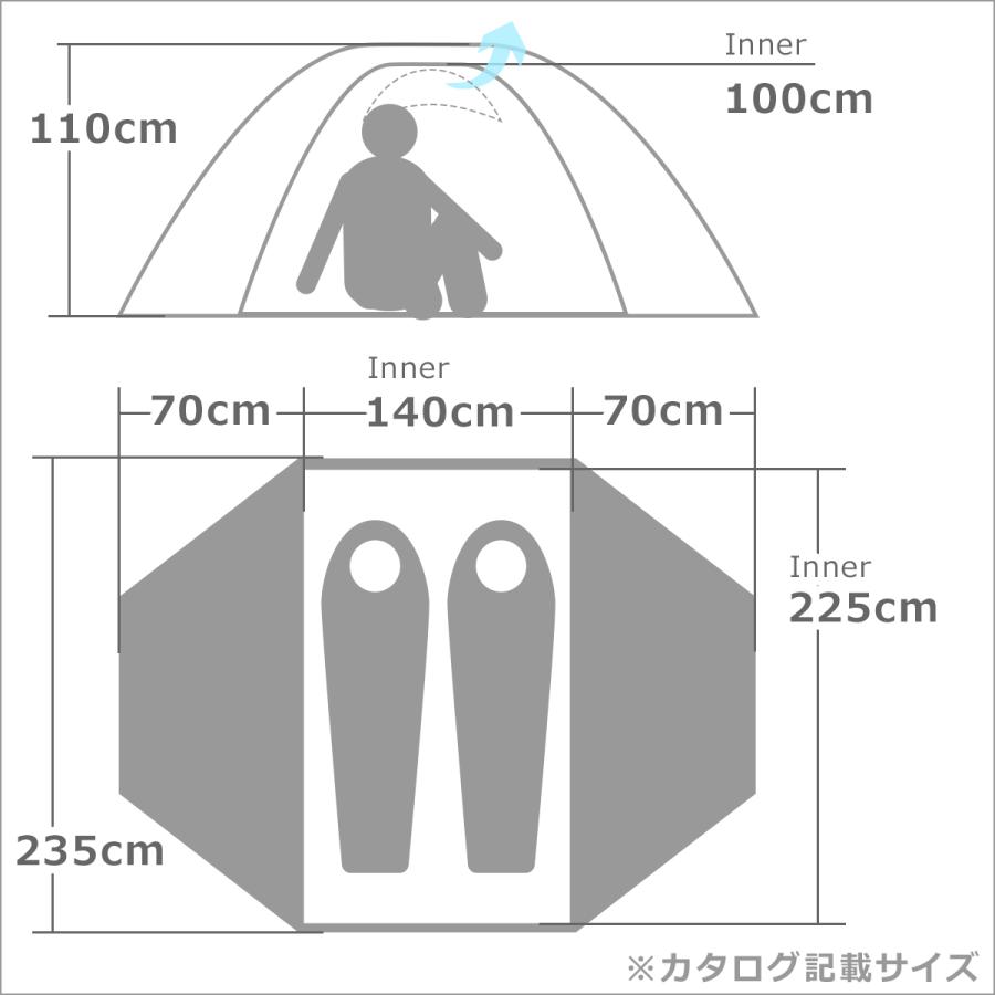 ROBENS 【並行輸入品】ローベンス Lodge 2（ロッジ2）2人用