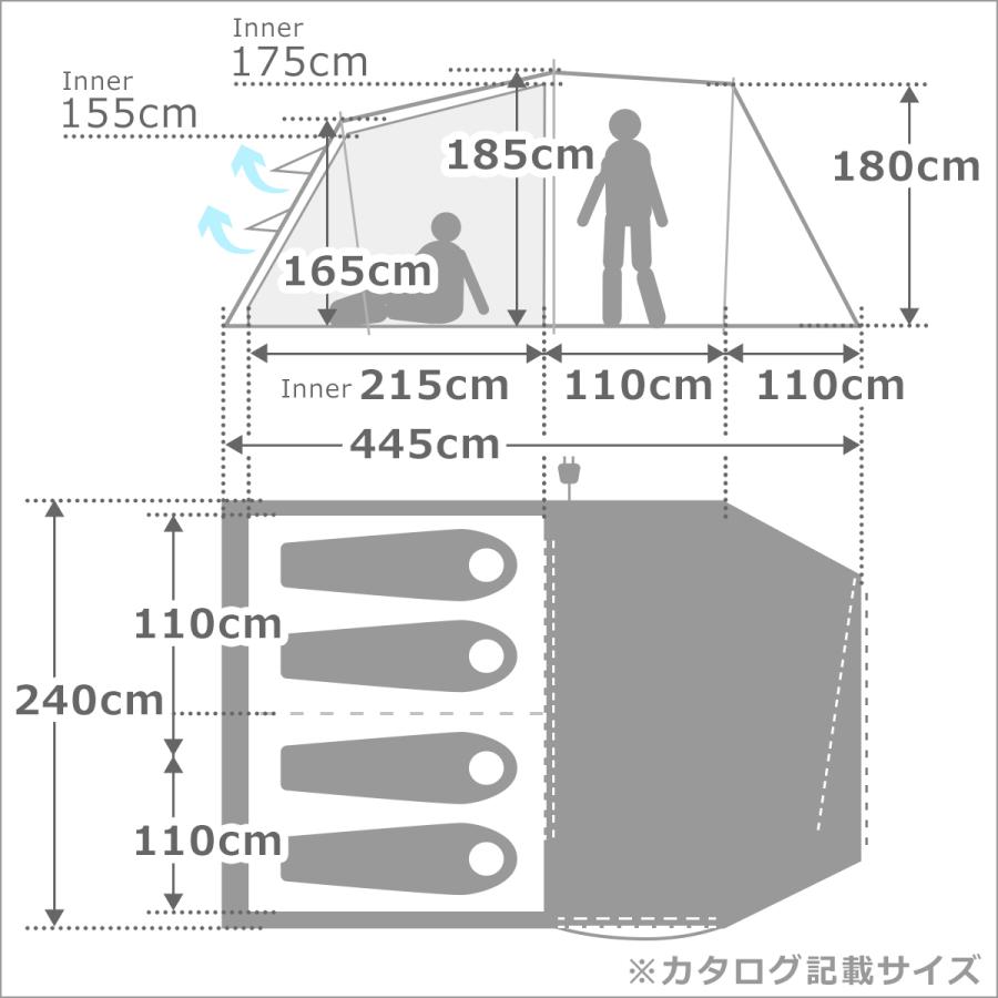 ROBENS ローベンス Double Dreamer TC 4（ダブルドリーマーTC4）4人用 