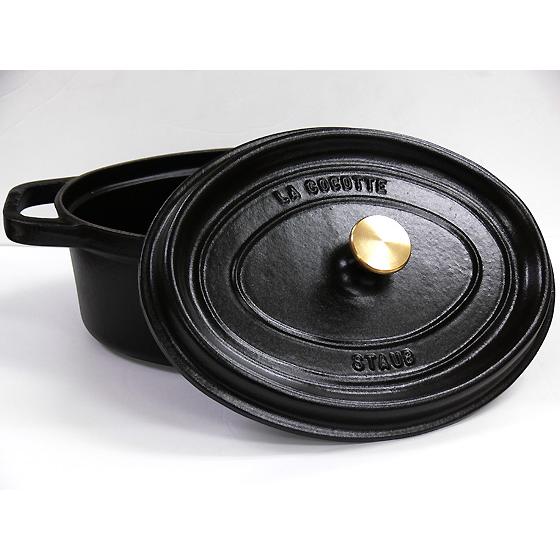 Staub オーバル 両手鍋 ココット 黒 Black 未使用品 現状品 Amazon｜staub ストウブ 「 ピコ ココット オーバル ブラック