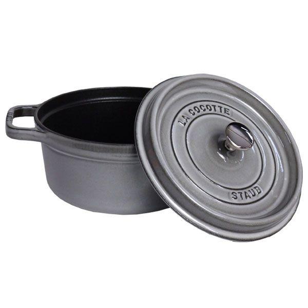 Staub ストウブ 鍋 ピコ ココット ラウンド 24cm グラファイト Staub ストウブ 鍋 ピコ ココット ラウンド 24cm グラファイト