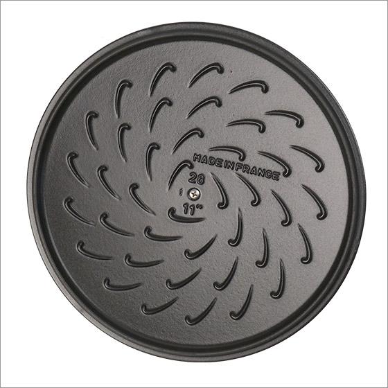 STAUB ブレイザーソテーパン　28cm グレー ストウブ staub ブレイザー ソテーパン 28cm 鋳物 ホーロー 鍋