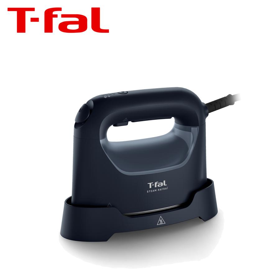 ティファール スチーム ラフレ マットブラック DV8076J0 スチームアイロン 衣類スチーマー アイロン T-fal