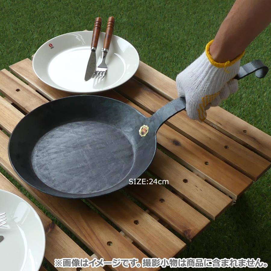 ターク 鉄製フライパン クラシック 22cm IH対応 65522 Classic Frying pan turk｜daily-3｜03