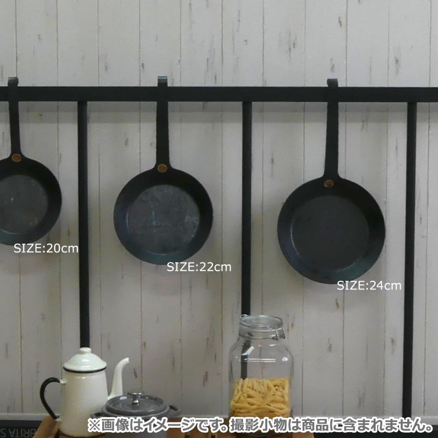 turk（ターク） 【並行輸入品】ターク 鉄 フライパン 22cm IH対応