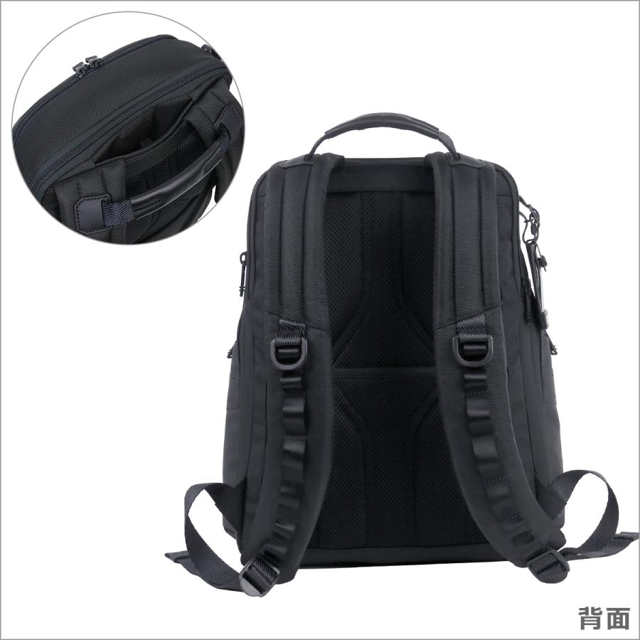 トゥミ TUMI Alpha Bravo 232793D「ナヴィゲーション」バックパック Black アルファ リュックサック ビジネスリュック｜daily-3｜08