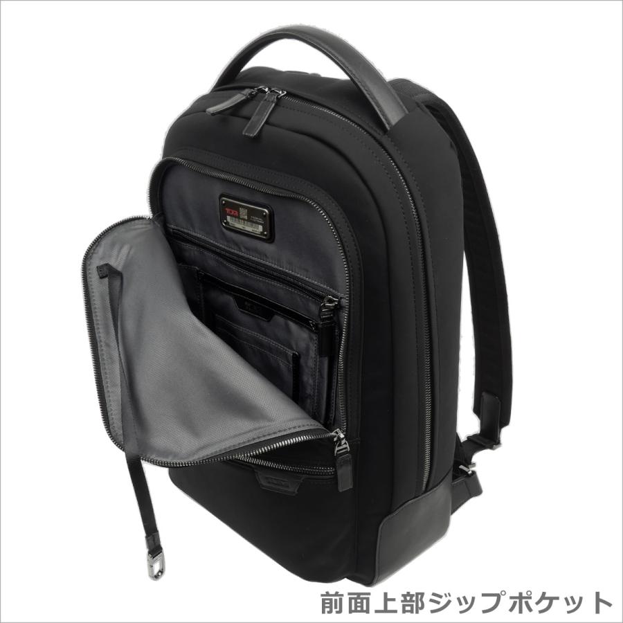 TUMI （トゥミ）6602011 HARRISON 「ブラッドナー」バックパック ブラック　6602011D｜daily-3｜02