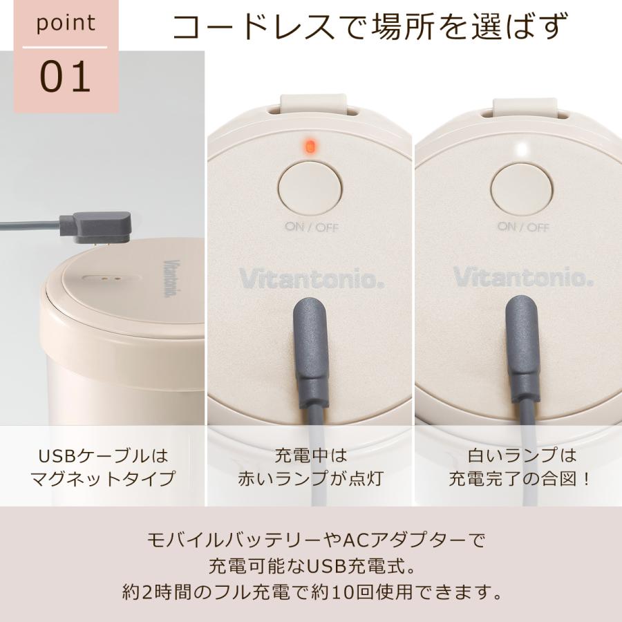※値下げしました　Vitantonio (ビタントニオ) コードレスマイボトルブレンダー　　未使用品　7000円→5000円 コードレスマイボトルブレンダー – Vitantonio公式オンラインストア