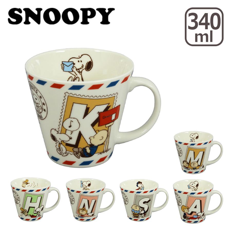Snoopy スヌーピー Sn740 イニシャルマグ 選べるデザイン Ymk5315 Daily 3 Com 通販 Yahoo ショッピング