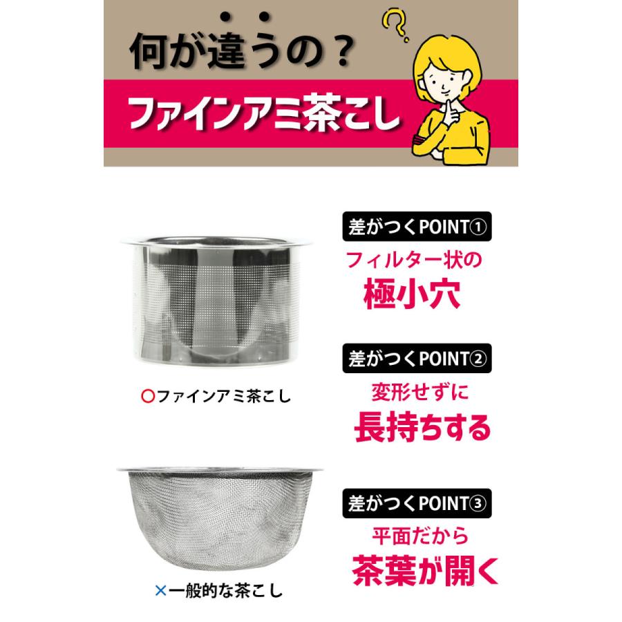 急須 常滑焼 朱泥 洗いやすい 雫急須 かご網 ステンレス 茶こし 300ml 日本製 きつさこ 焼き物｜daily-central｜06