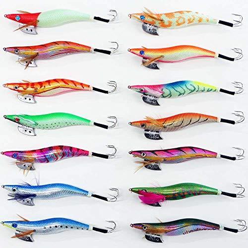 釣具 蛸 タコ 釣り 4 0号 エギ 14色柄 14本セット 0takoegi40h14ab エギング 仕掛け タコエギ ふるさと割