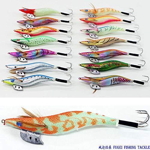 釣具 蛸 タコ 釣り 4 0号 エギ 14色柄 14本セット 0takoegi40h14ab エギング 仕掛け タコエギ ふるさと割