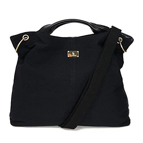 Ninon ニノン トートバッグ レディース トートバッグ キャンバス 2size仕様 レディースファッション 2way ナイロン 布 トート ショルダーバ Daily プレート付き A B097b8lxph 2514 バッグ Earth 激安 専門 店の
