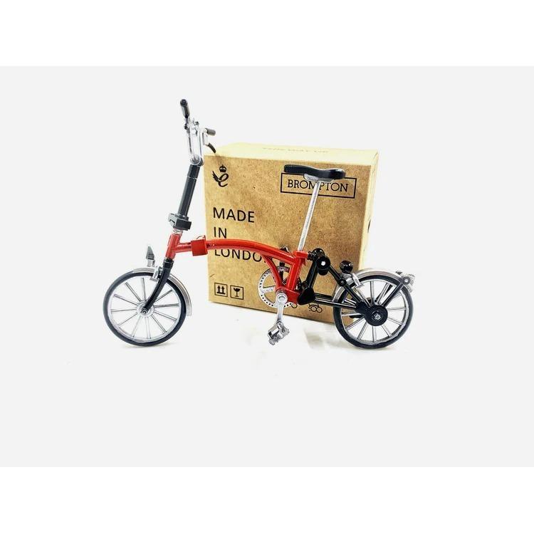 折りたたみ自転車 モデル DIY BROMPTON 装飾 組み立て式 おもちゃ ギフト　ブロンプトン｜daily-factory