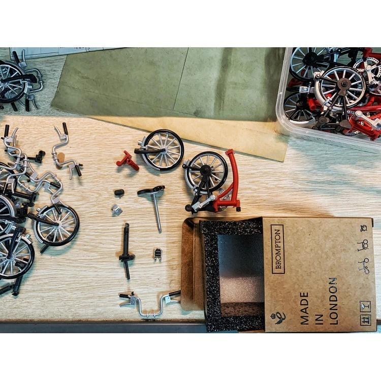 折りたたみ自転車 モデル DIY BROMPTON 装飾 組み立て式 おもちゃ ギフト　ブロンプトン｜daily-factory｜17