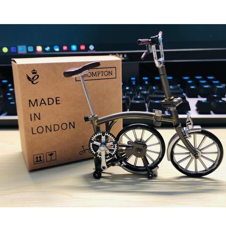 折りたたみ自転車 モデル DIY BROMPTON 装飾 組み立て式 おもちゃ ギフト　ブロンプトン｜daily-factory｜03