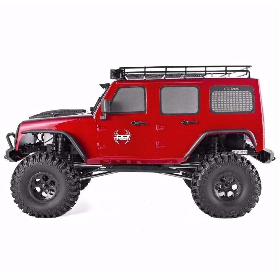 LED点灯 1/10 カートラック4WD 2.4G ニトロ　ルーフトップ　RC　RGT　ラジコン 防水 防水