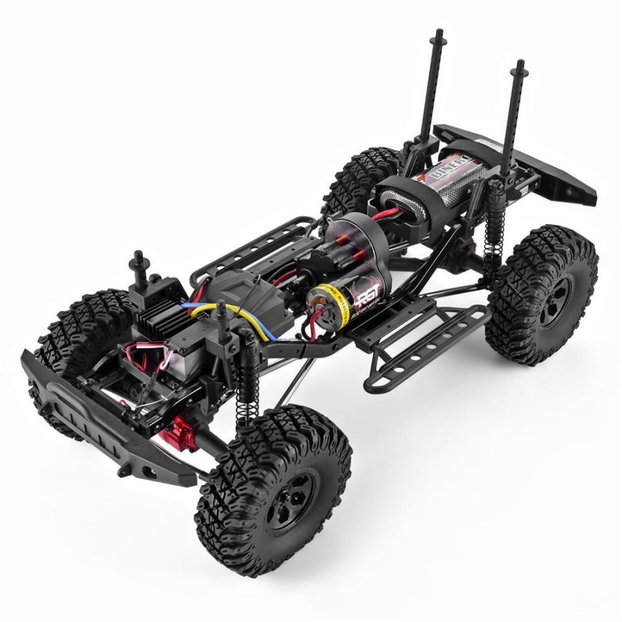 LED点灯 1/10 カートラック4WD 2.4G ニトロ　ルーフトップ　RC　RGT　ラジコン 防水 防水