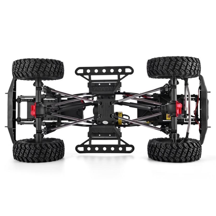 LED点灯 1/10 カートラック4WD 2.4G ニトロ　ルーフトップ　RC　RGT　ラジコン 防水 防水
